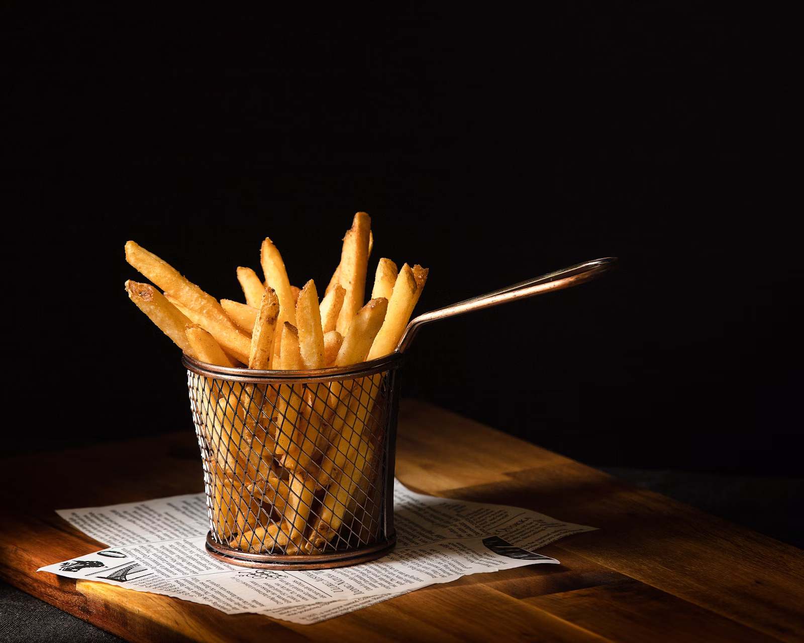 Golden, perfectly fried medium-cut chips made from Boga Processors Africa potatoes